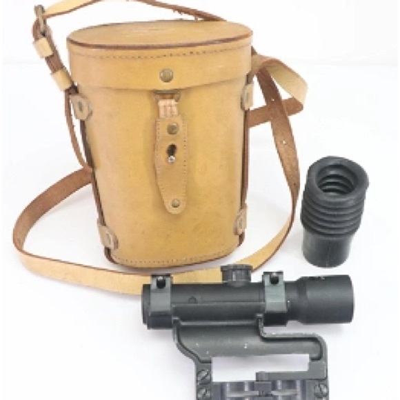 FRENCH MAS 49/56 "APX" LEATHER SNIPER SCOPE CASE - Picture 10 of 11